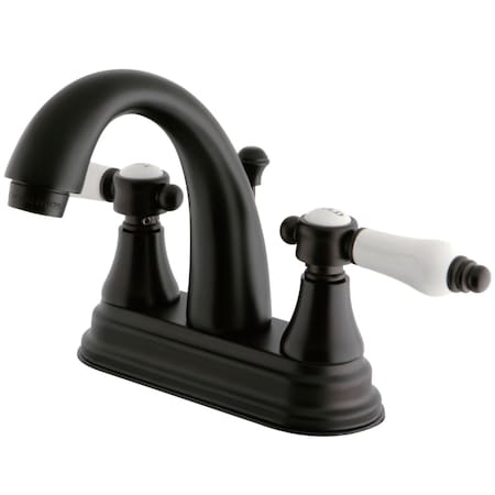 Kingston Brass KS7615BPL 4" Centerset Bathroom Faucet, Oil Rubbed Bronze KS7615BPL